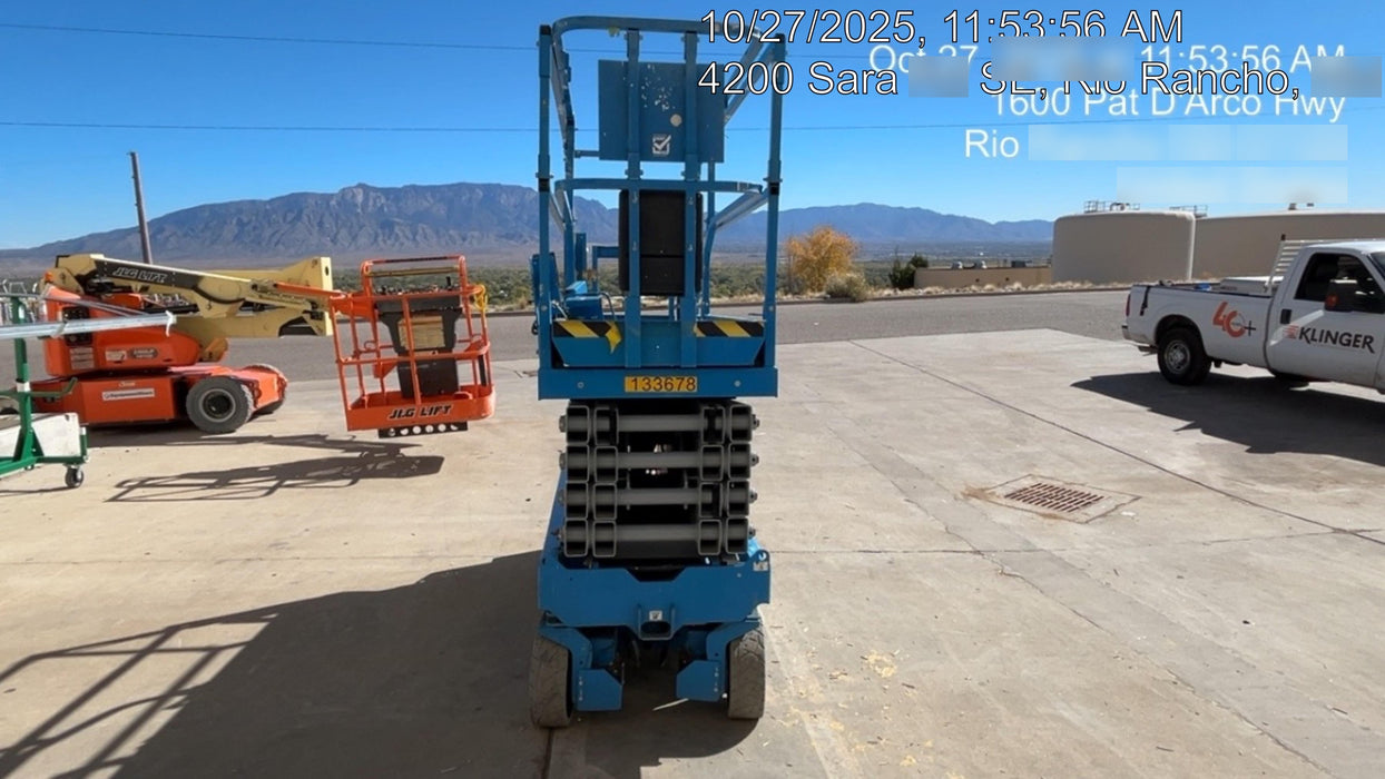 2021 Genie GS-3232 Electric Drive, NM Sld Tires, Bcn, EST