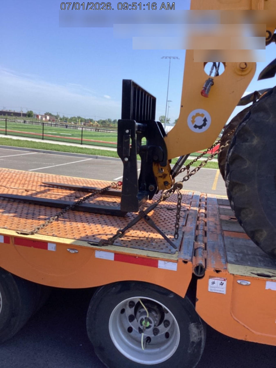2019 JCB 506-36 Canopy, 74 HP, Foam Filled Tires, STD Worklight, Beacon, Aux Hydraulics, Lifting Eye, Back up Alarm 48" Carriage/48" Forks