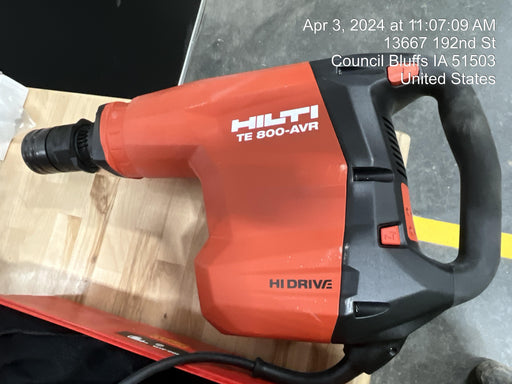 2023 HILTI TE 800-AVR