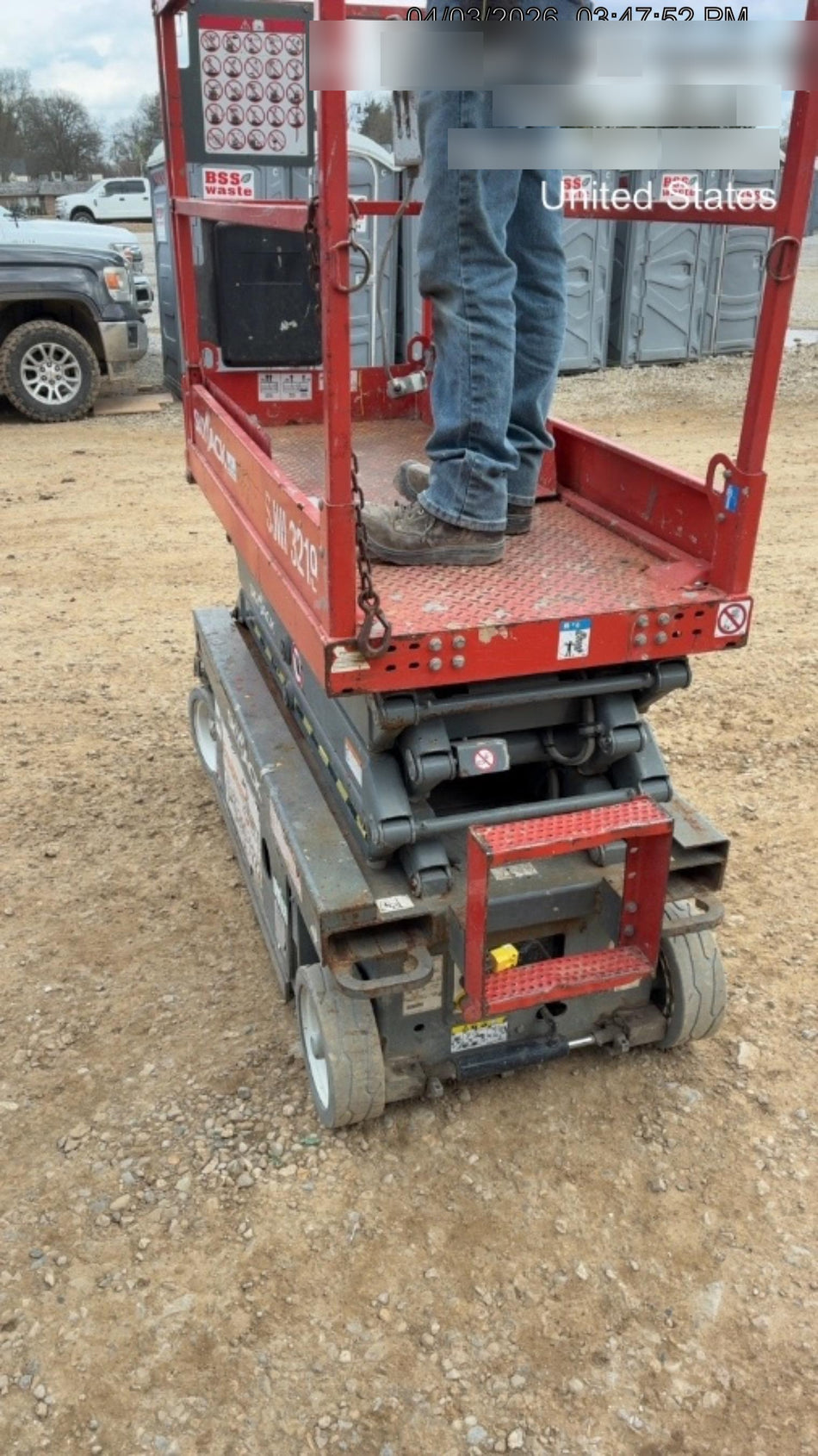 2015 SKYJACK SJIII-3219