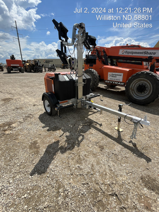 2024 Wanco WLTT-4MM4K Diesel, Deep Sea Controller, Shore Power Plug, Auto Start, (4) 350W LED Floodlights, 4kW Generator, 60 Gal Fuel Tank, 2" Ball, T3