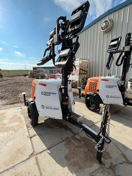 2023 Generac MLT2 Diesel, Flex Switch 120V Input, Powerzone Controller, (4) 320W LED Lights, 4kW Generator, 39.9 Gal Fuel Tank, 2" Ball, T3