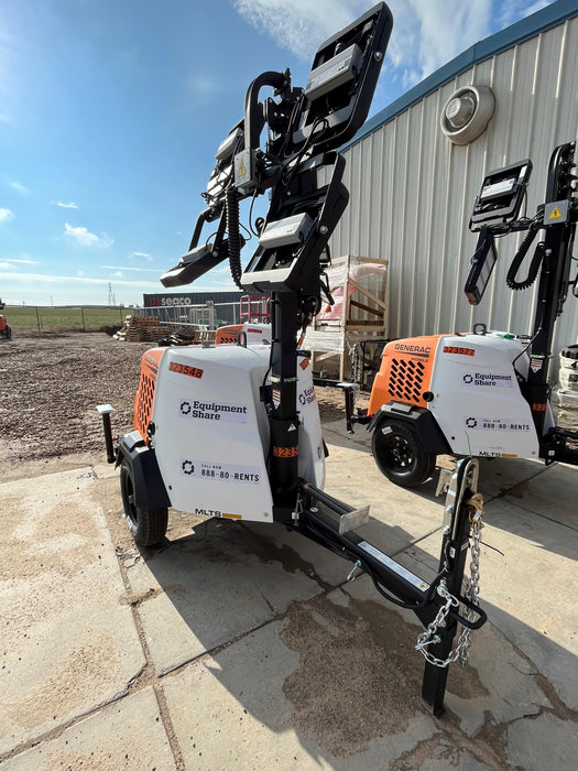 2023 Generac MLT2 Diesel, Flex Switch 120V Input, Powerzone Controller, (4) 320W LED Lights, 4kW Generator, 39.9 Gal Fuel Tank, 2" Ball, T3