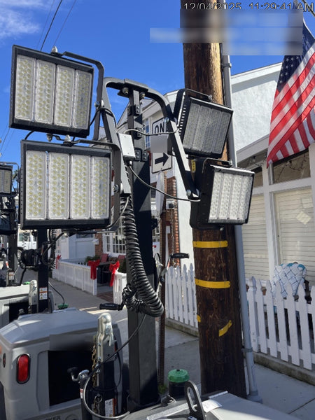 2024 Wacker Neuson LTT4 Diesel, Kohler KDW702, Deep Sea Controller, Auto Start, LED 320W, Bypass Outlet, T3