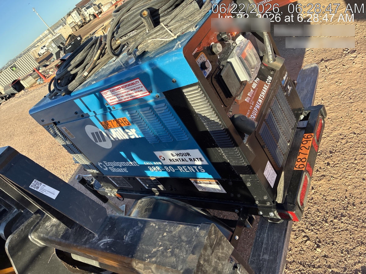 2026 MILLER ELECTRIC BIG BLUE 400
