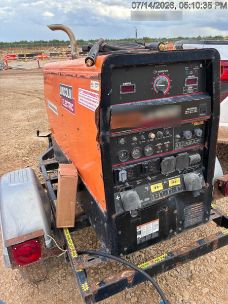 2022 Lincoln Electric LE400 Kubota V1505, Trlr, Cable Rack, Light Kit, ES Decals, T3