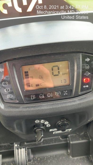 2021 Kubota RTV-X1140W-H Plastic Canopy, Windshield Acrylic Clear, LED Strobe Light, Wire Harness Kit, Back up Alarm