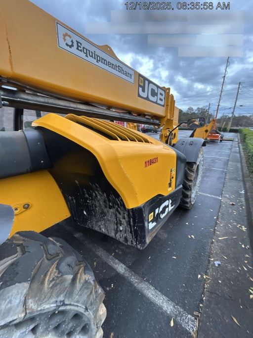 2020 JCB 510-56 Canopy, Solid Tires, Work Lights, Beacon, Aux Hydraulics, Back up Alarm, Lifting Eye, ES Decals