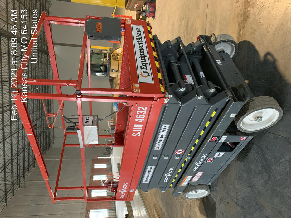 2018 Skyjack SJIII-4632 Standard Rental Specs