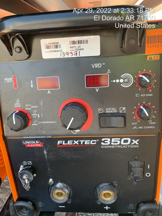 2021 LINCOLN ELECTRIC FLEXTEC 350X