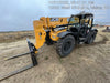2019 JCB 509-42 74 HP w/Open ROPS, Beacon, Aux Hydraulics, LED Work lights, Solid Tires 66" Carriage/60" Forks