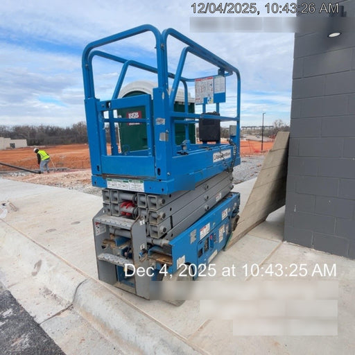 2020 Genie GS-1930 Solid Non Marking Tires, Beacon, Folding rails with half height swing gate