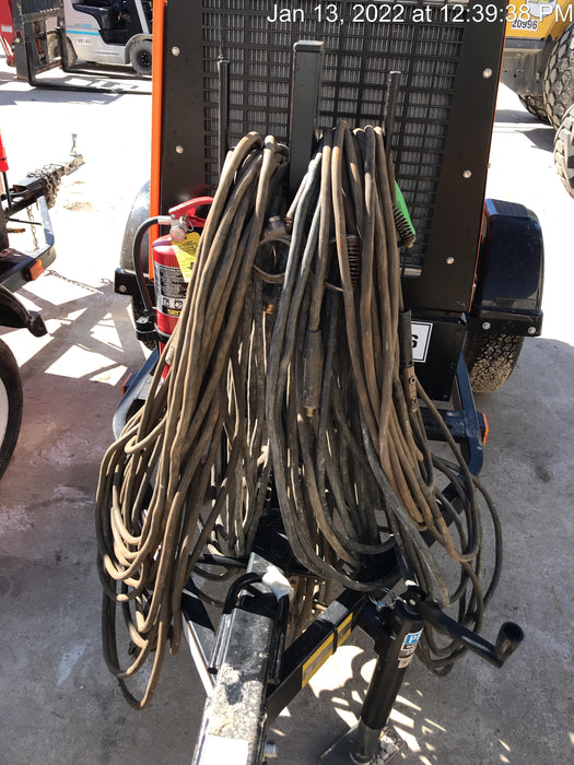 2021 Lincoln Electric Vantage 549X Ready Pak 3, ORANGE (includes trailer, cable rack, fender light kit)