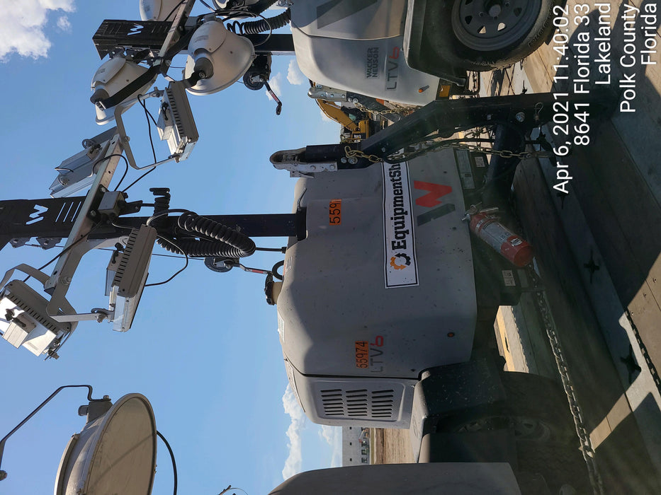 2019 Wacker Neuson LTV6K-LED Standard LED Towable Light Tower w/None