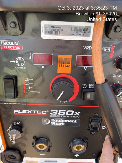 2023 LINCOLN ELECTRIC FLEXTEC 350X