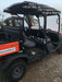 2021 Kubota RTV-X1140W-H Plastic Canopy, Windshield Acrylic Clear, LED Strobe Light, Wire Harness Kit, Back up Alarm