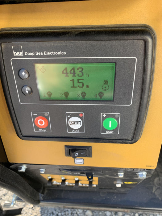 Allmand NLV3GR (4) LED Light Fixture 350W, 23' Vertical Mast, 3kW Prime, Towable, Deep Sea L401, Leveling Jacks, Yanmar T4F 5.8hp