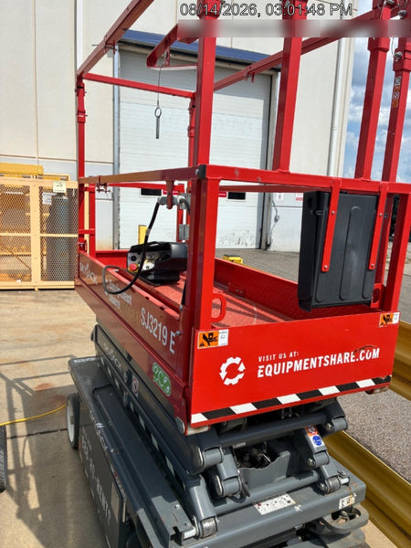 2024 Skyjack SJ3219 Electric Drive, Sld NM Tires, DBcns, RFRails, Power to Platform, T3 + Access Control