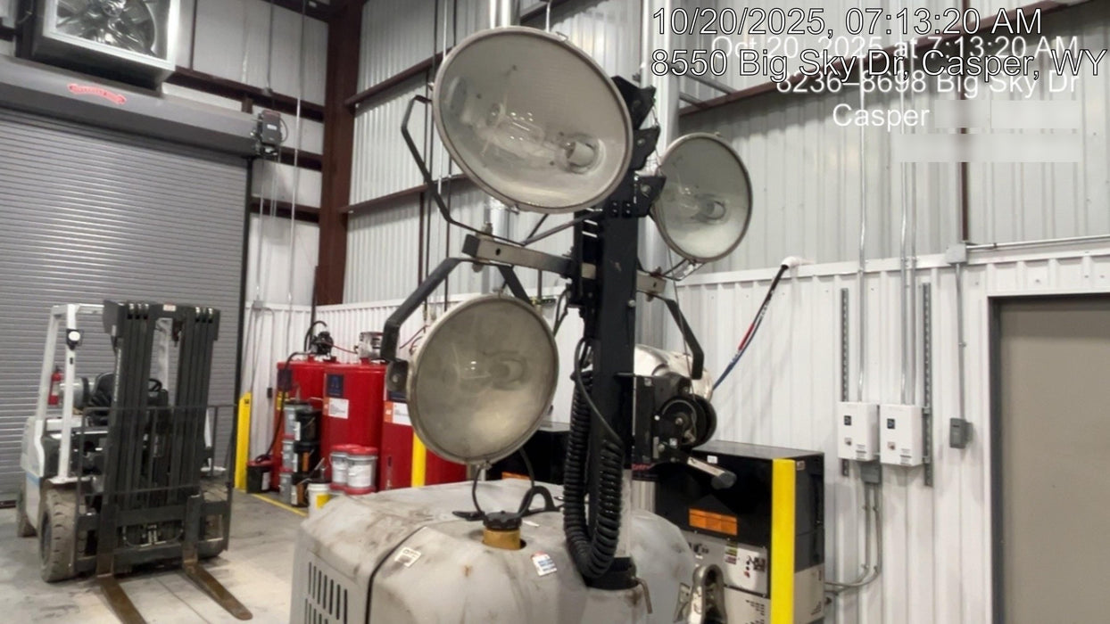 2019 Wacker Neuson LTV6L-MH Wacker Neuson LTV6L Mobile Light Tower w/Fuel Level Sensor Installed