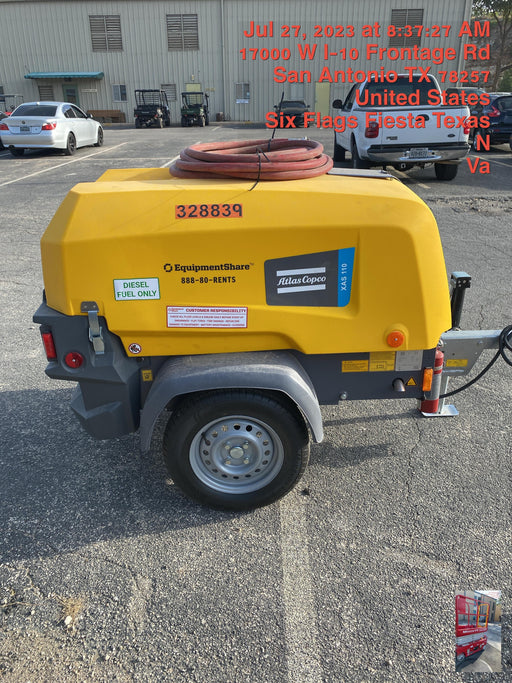 2023 ATLAS COPCO XAS 110