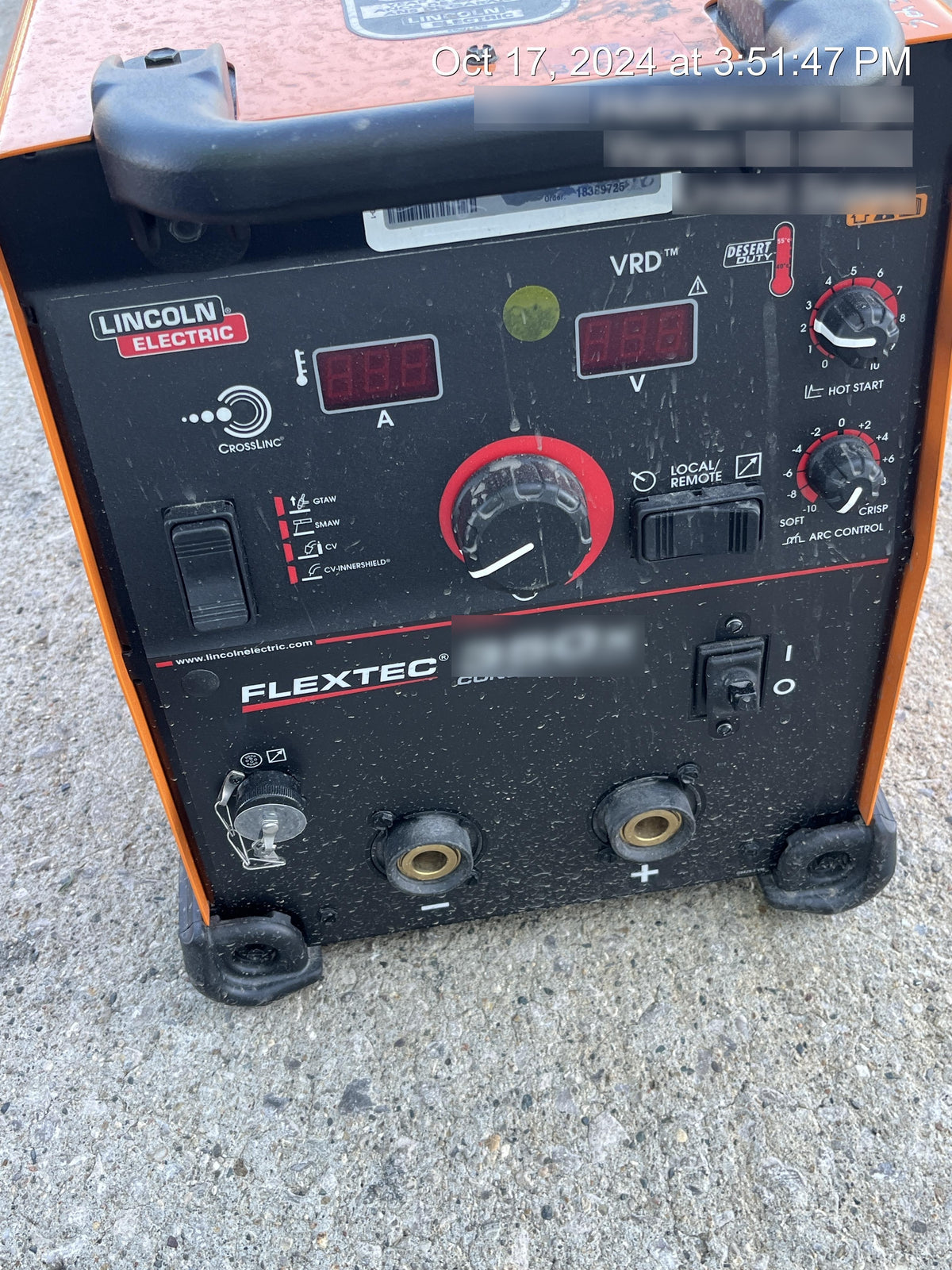 2023 LINCOLN ELECTRIC FLEXTEC 350X