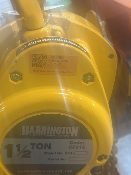 2024 HARRINGTON CF015-20