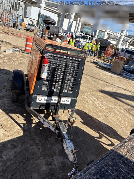 2021 Lincoln Electric Vantage 549X Ready Pak 3, ORANGE (includes trailer, cable rack, fender light kit)
