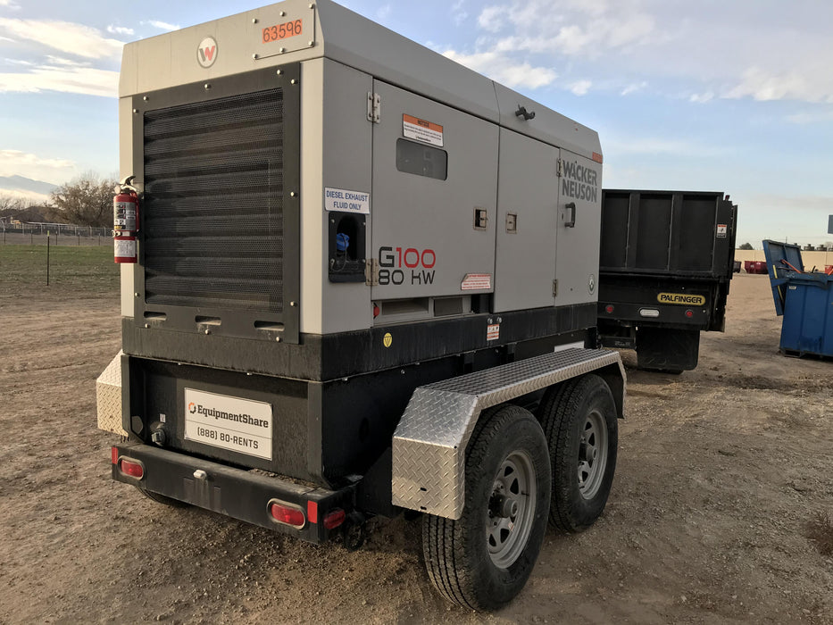 2020 WACKER NEUSON G100