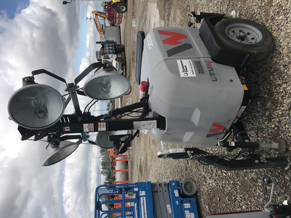 2019 Wacker Neuson LTV6L-MH Wacker Neuson LTV6L Mobile Light Tower w/Fuel Level Sensor Installed
