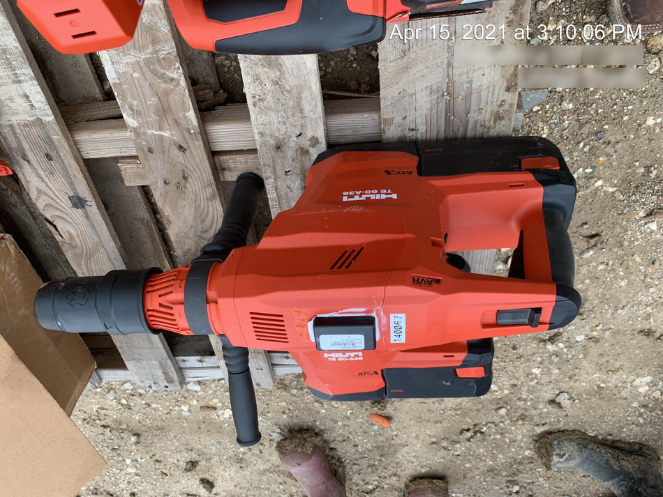 2021 HILTI TE 60-A36