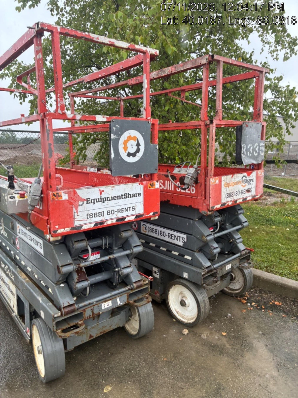 2019 Skyjack SJIII-3226 Standard Options