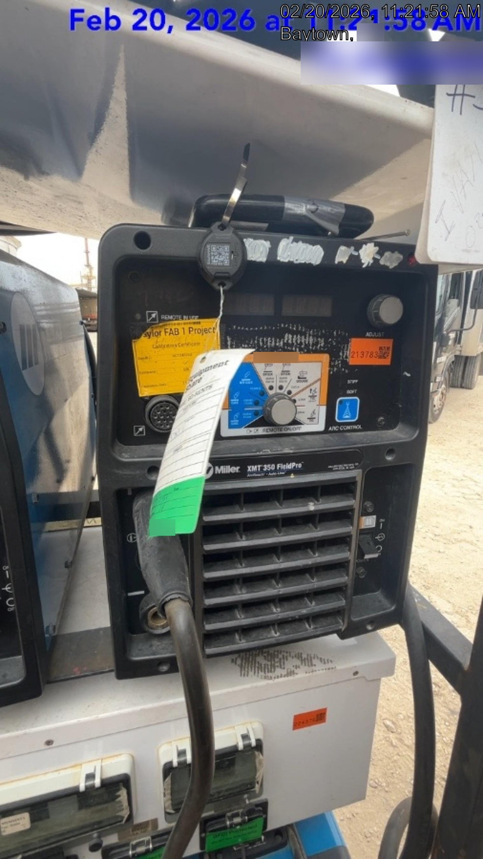 2021 MILLER ELECTRIC XMT 350