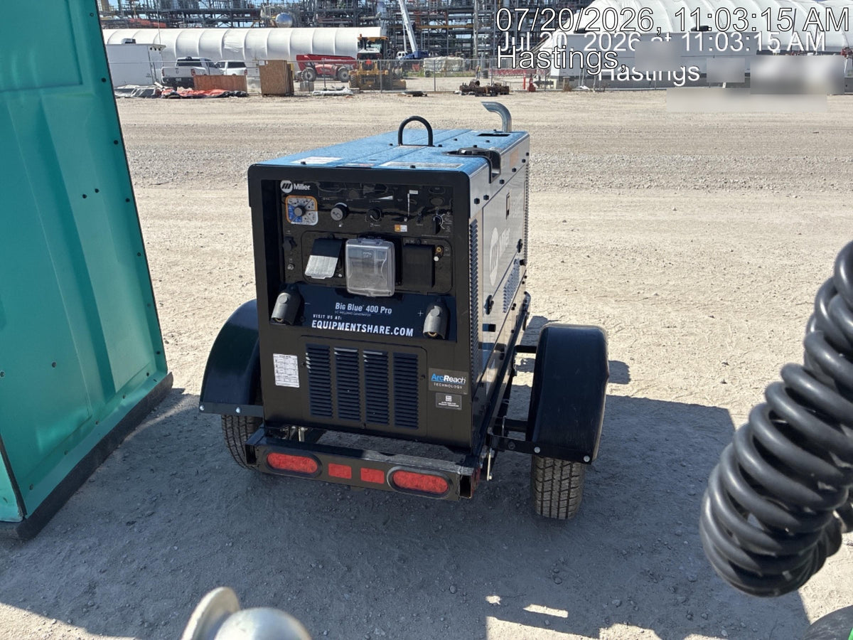 2025 MILLER ELECTRIC BIG BLUE 400