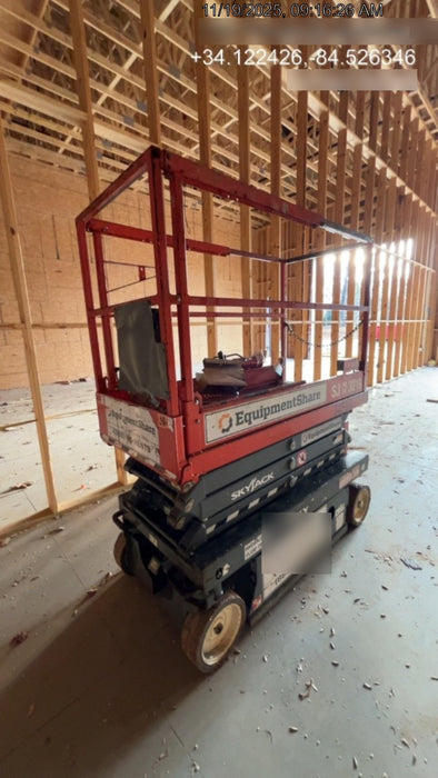 2019 Skyjack SJIII-3219 Standard w/Trojan Batteries