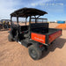 2021 Kubota RTV-X1140W-H Plastic Canopy, Windshield Acrylic Clear, LED Strobe Light, Wire Harness Kit, Back up Alarm