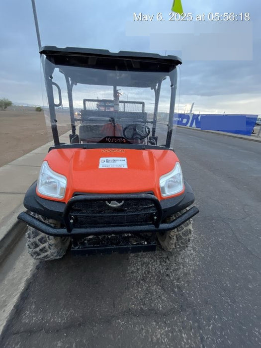 2022 Kubota RTV-X1140W-H Plastic Canopy, Windshield Acrylic Clear, LED Strobe Light, Wire Harness Kit, Back up Alarm