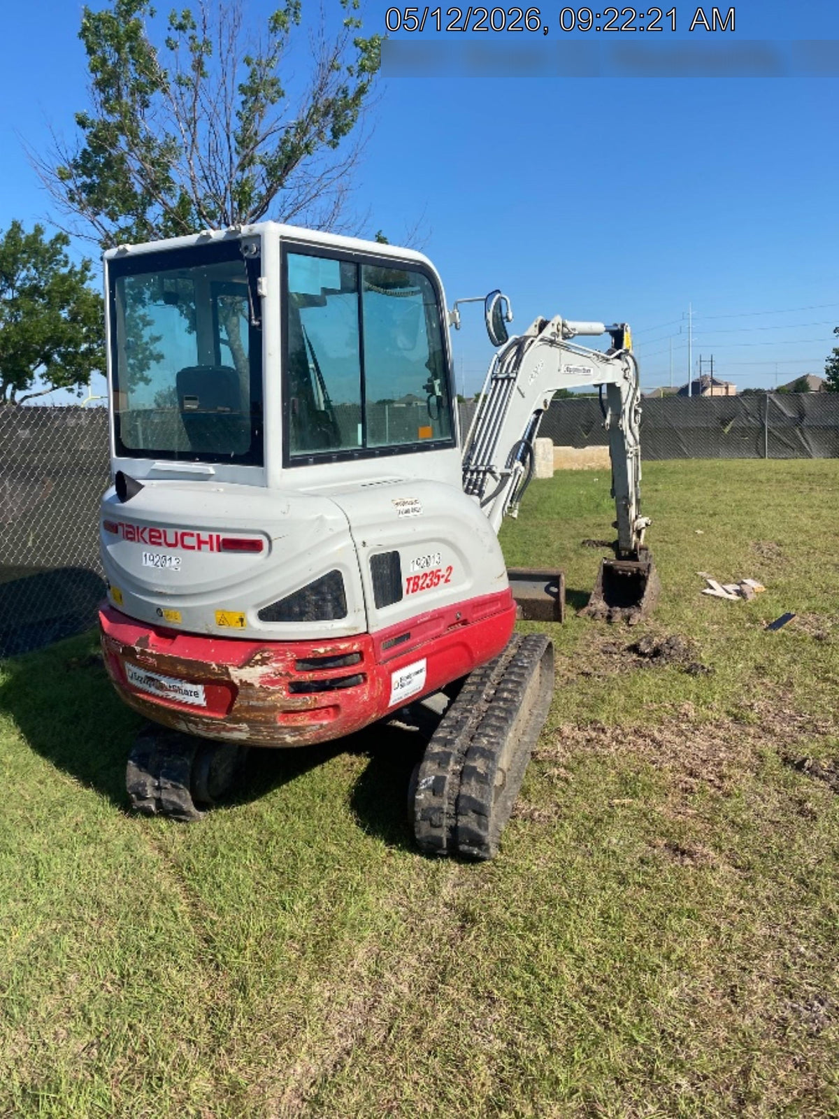 2021 TAKEUCHI TB235-2CR