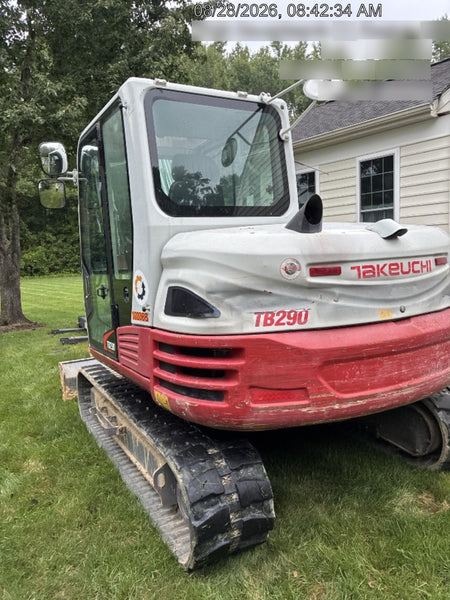 2020 TAKEUCHI TB290C