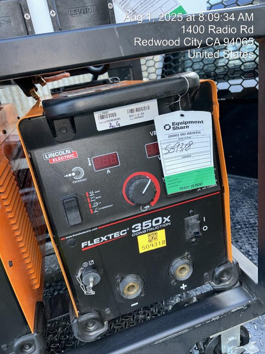 2025 LINCOLN ELECTRIC FLEXTEC 350X