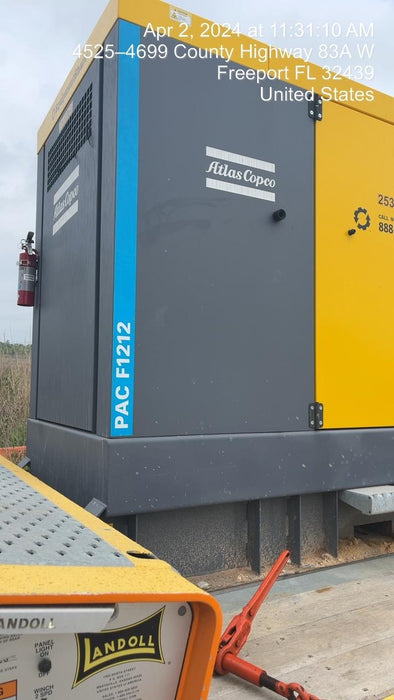 2022 ATLAS COPCO PAC F1212 JD-S