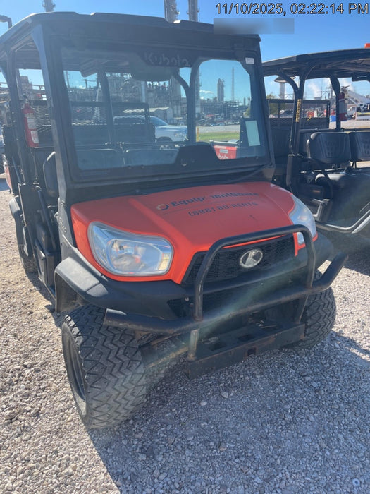 Kubota RTV-X1140W-H Kubota RTVX1140WH 4wd Utility Cart, LED Strobe, Windshield Tempered Glass, Pastic Canopy, Wire Harness Kit, Backup Alarm