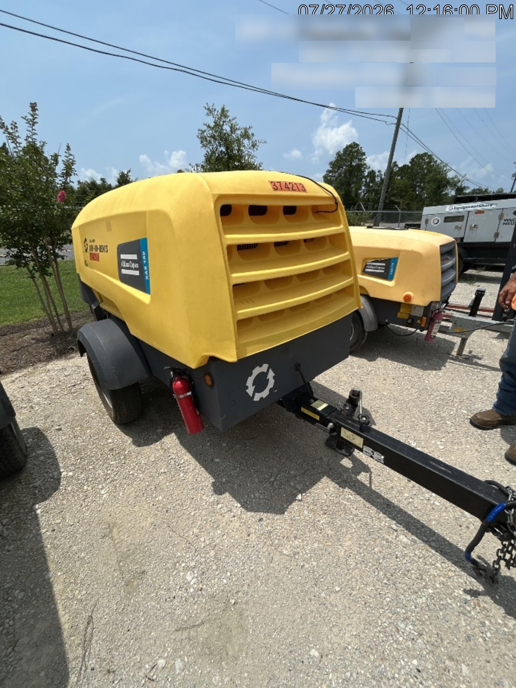 2023 ATLAS COPCO XAS188 CWK
