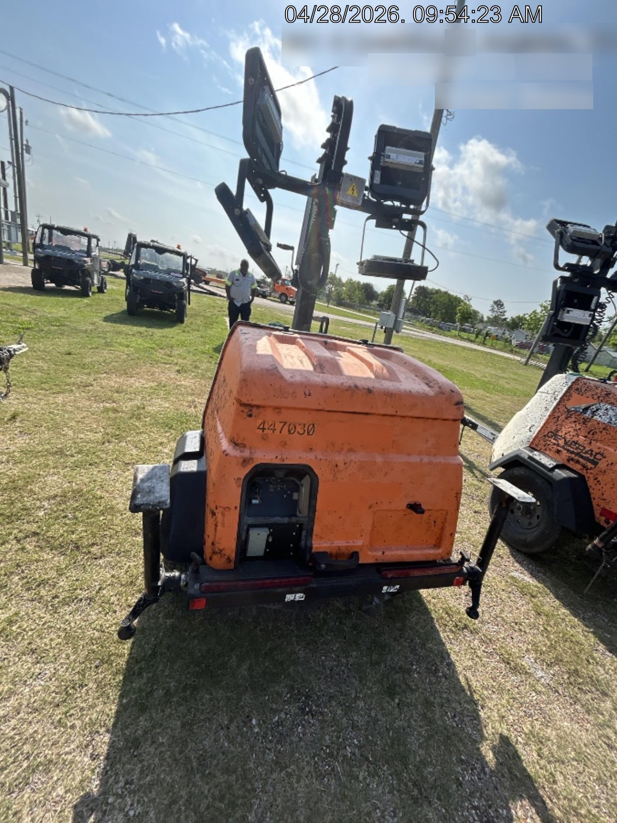 2024 Generac MLTS-4 2.4kW, Mitsu Eng, Analog, LED, Diesel.