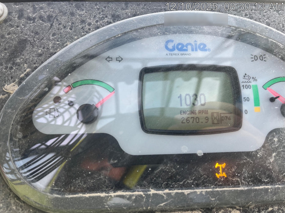 2018 Genie GTH-844 Genie GTH-844 w/Enclosed Cab w/HVAC, Work Lights, Solid Tires, Beacon, 60" Carriage and Forks