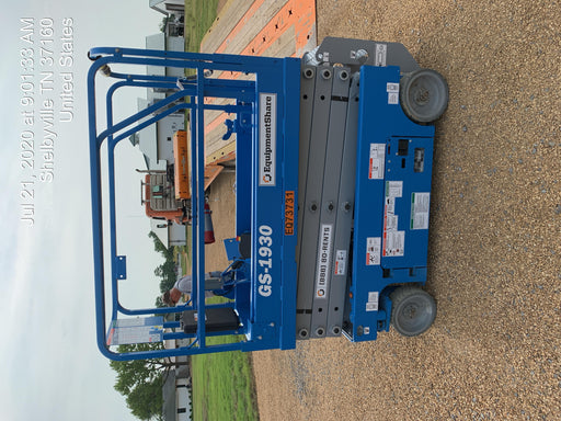 2020 Genie GS-1930 Fixed rails with chain entry gate - Pre A92.20