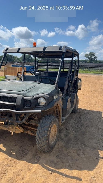 Kawasaki Mule PRO-DXT Movement Alarm, Beacon, Hard Top, ES Track Hardware