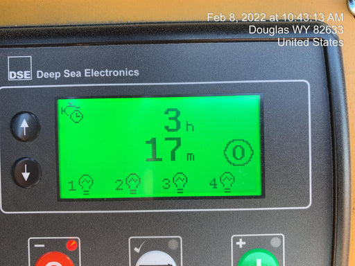 2022 Allmand NLV3GR (4) LED Light Fixture 350W, 23' Vertical Mast, 3kW Prime, Towable, Deep Sea L401, Leveling Jacks, Yanmar T4F 5.8hp