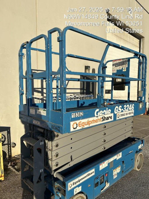 2018 Genie GS-3246 Genie GS-3246 w/Folding rails, Full height swing gate
