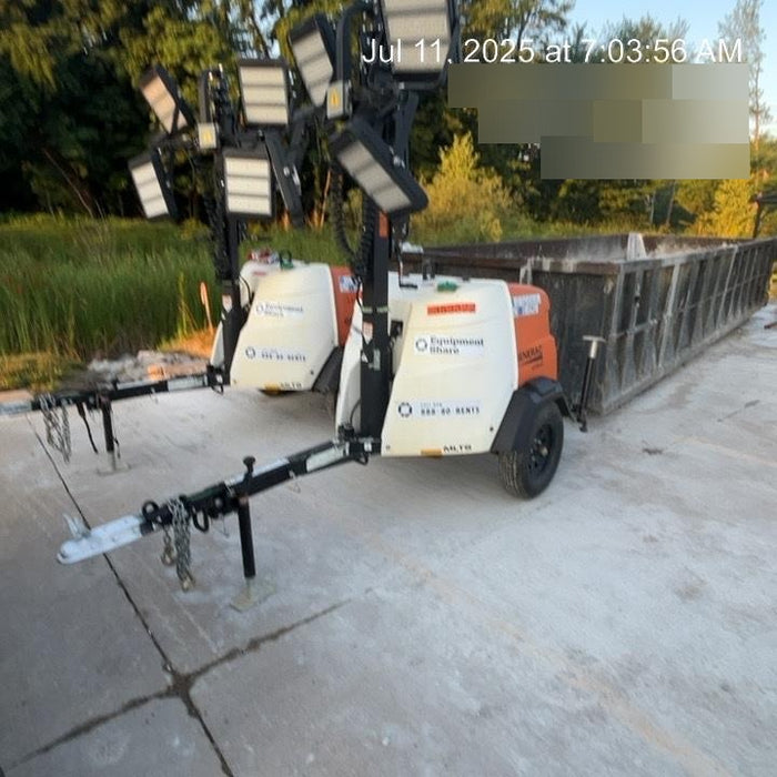 2023 Generac MLT2 Diesel, Flex Switch 120V Input, Powerzone Controller, (4) 320W LED Lights, 4kW Generator, 39.9 Gal Fuel Tank, 2" Ball, T3