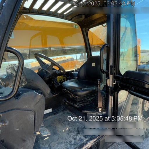 2019 JCB 509-42 JCB 509-42 Enclosed Cab, 74 HP, Solid Tires, Worklights, Beacon, Aux Hydraulics, Lifting Eye